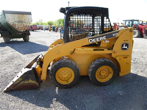 2013 john deere 313 skid steer loader|john deere 313 for sale.